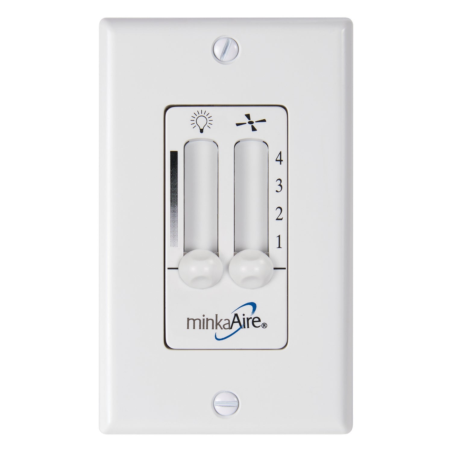 Minka Aire - WC106L - Wall Control - Aluma - White