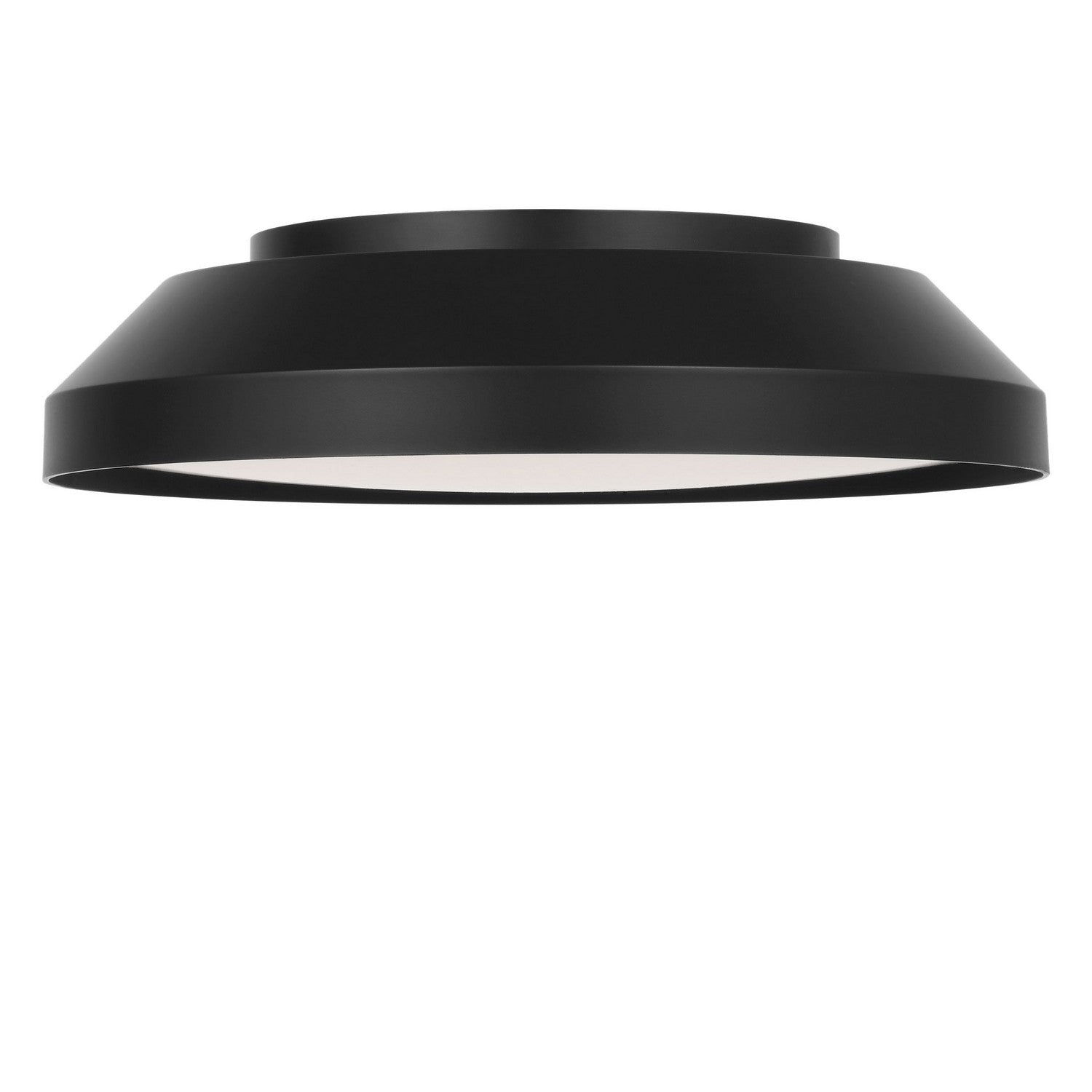 Generation Lighting - GLF1981MBK - LED Flush Mount - Nevado - Midnight Black