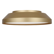 Generation Lighting - GLF1981MSB - LED Flush Mount - Nevado - Satin Brass