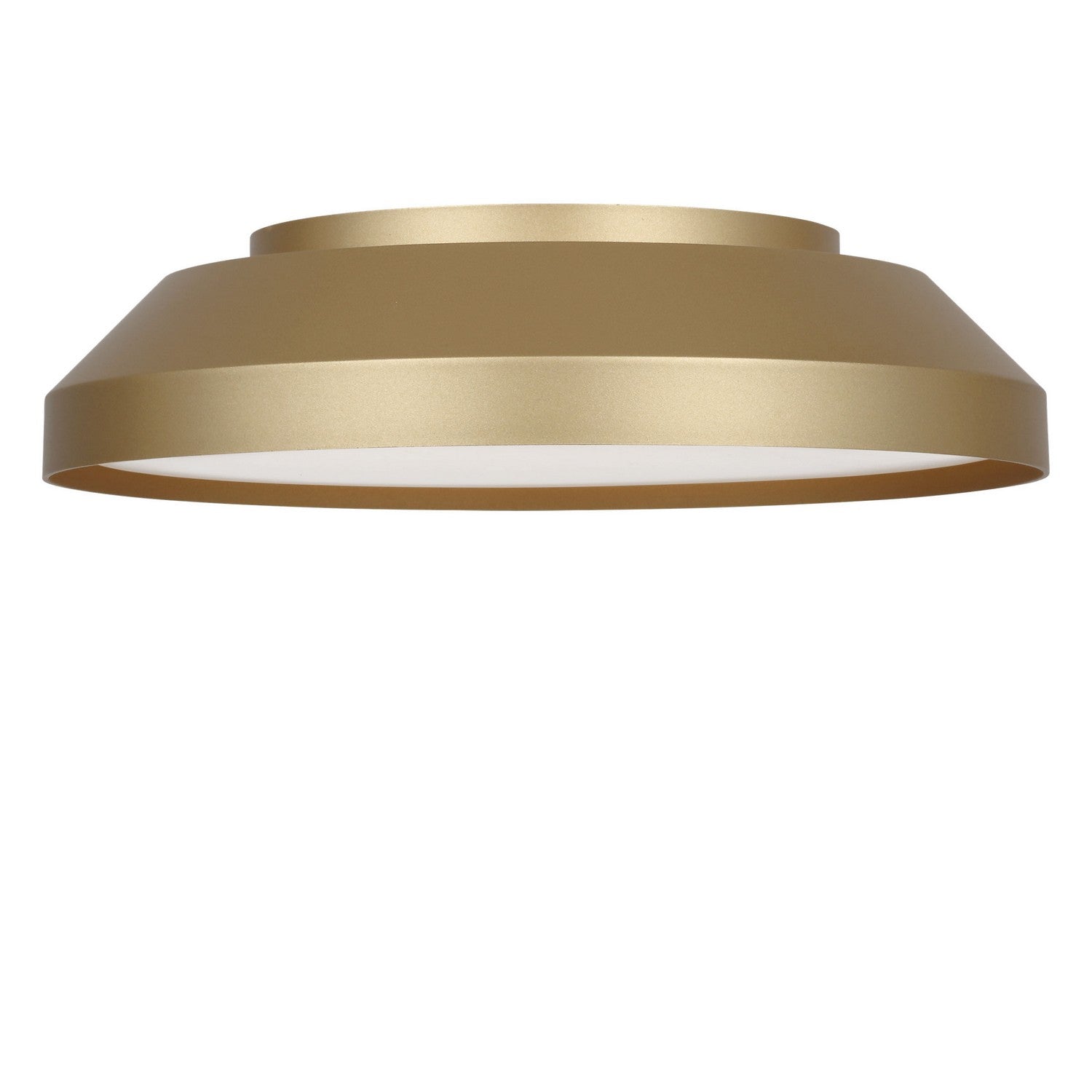 Generation Lighting - GLF1981MSB - LED Flush Mount - Nevado - Satin Brass