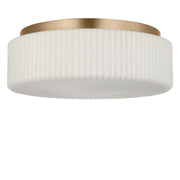 Generation Lighting - GLF1992SBE - Two Light Flush Mount - Axira - Satin Brass