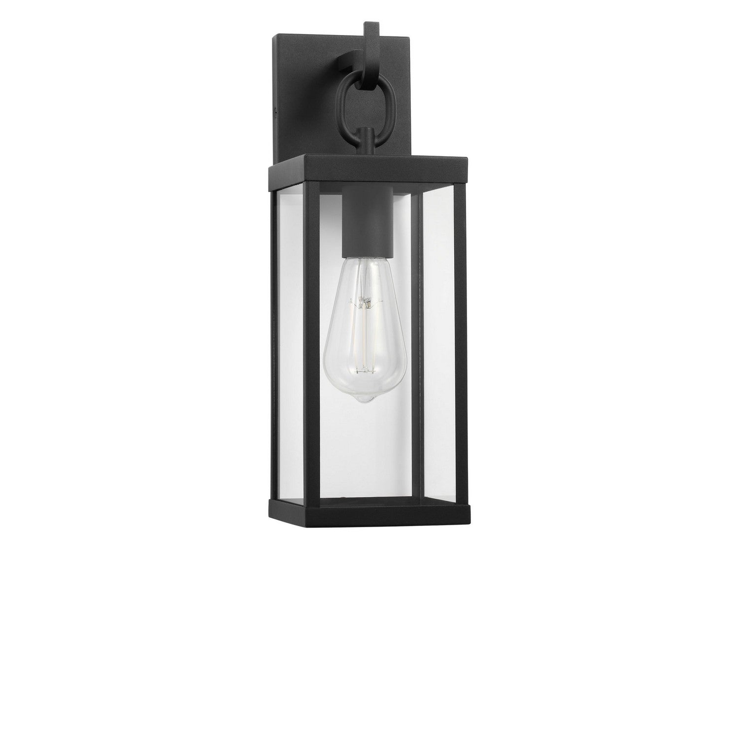 Generation Lighting - GLO1761TXB - One Light Lantern - Rox - Textured Black