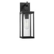 Generation Lighting - GLO1761TXBE - One Light Lantern - Rox - Textured Black