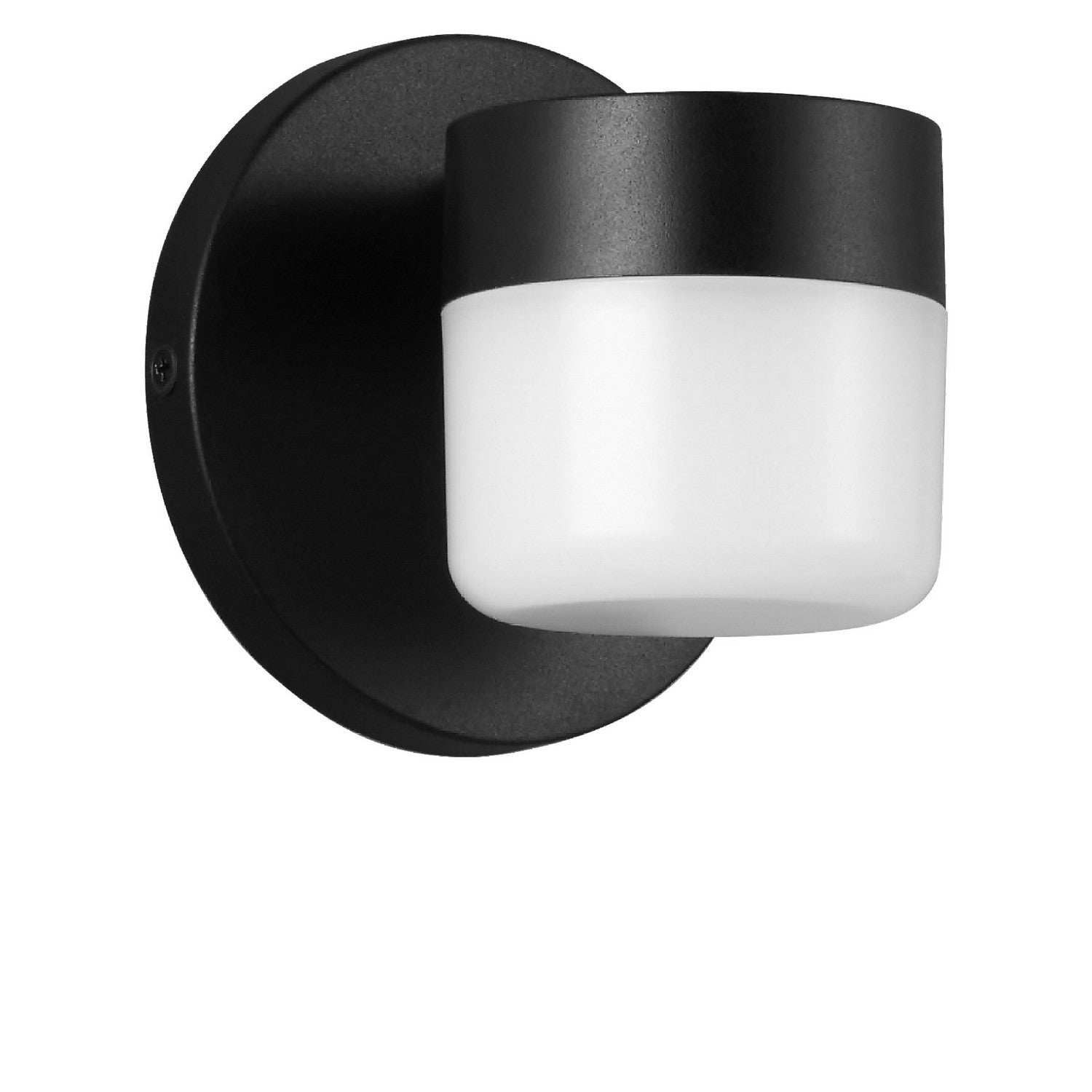 Generation Lighting - GLO2091TXB - LED Outdoor Wall Lantern - Kinwood - Textured Black