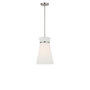 Generation Lighting - GLP1751BN - One Light Pendant - Fynn - Brushed Nickel