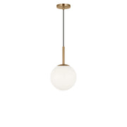 Generation Lighting - GLP1821SB - One Light Pendant - Nube - Satin Brass