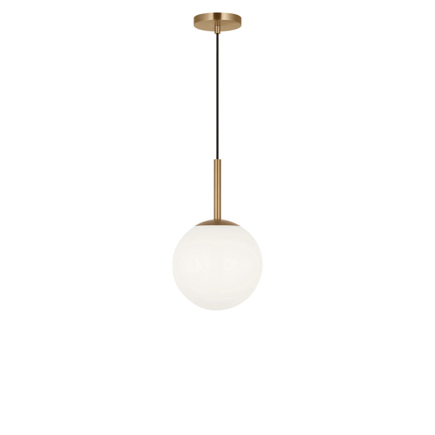 Generation Lighting - GLP1821SBE - One Light Pendant - Nube - Satin Brass
