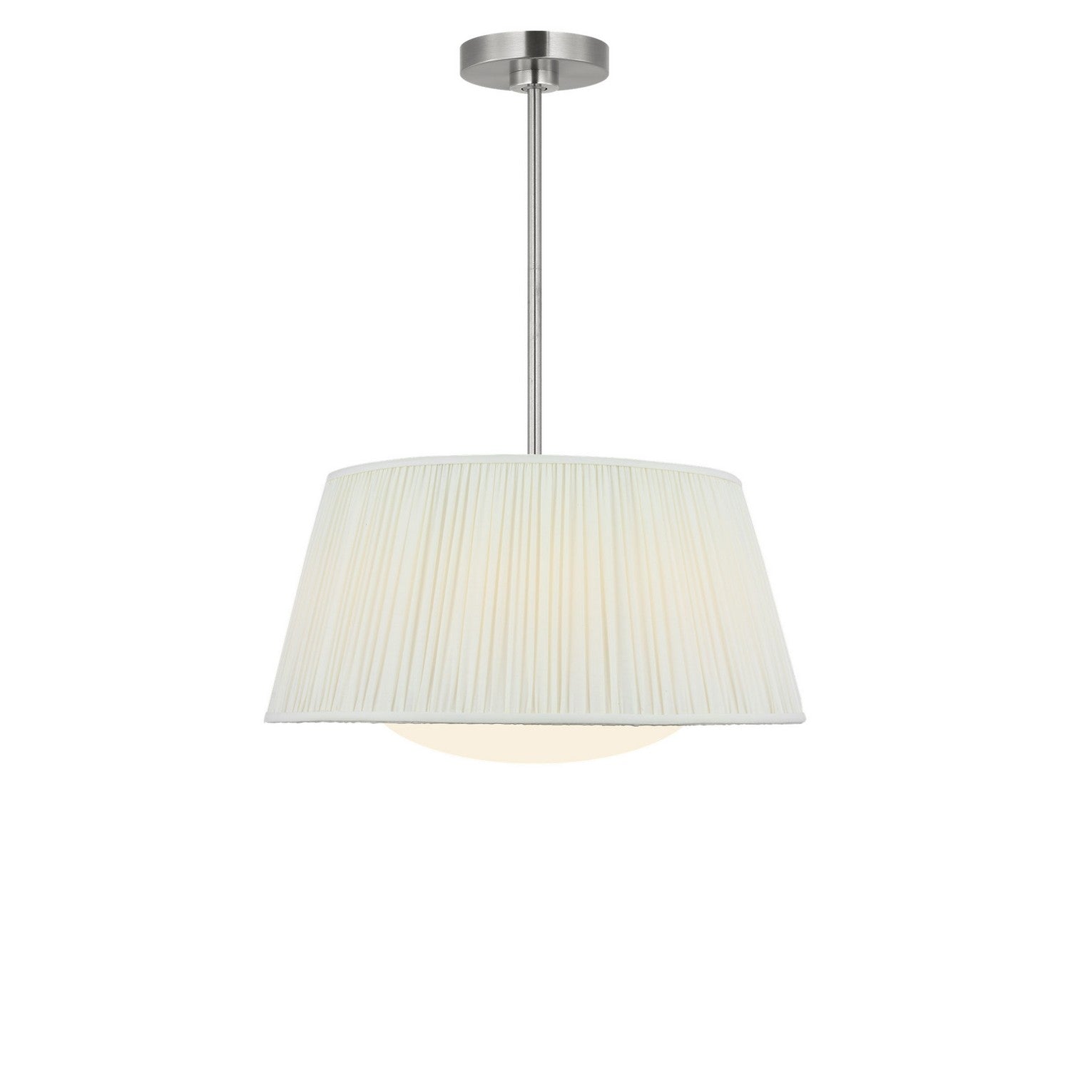 Generation Lighting - GLP1873BN - Three Light Pendant - Vilera - Brushed Nickel