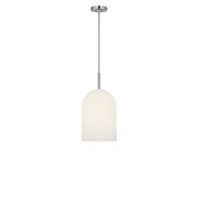Generation Lighting - GLP1941BN - One Light Pendant - Neblina - Brushed Nickel