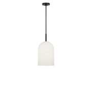 Generation Lighting - GLP1941MBK - One Light Pendant - Neblina - Midnight Black