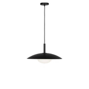 Generation Lighting - GLP2041MBK - One Light Pendant - Mont - Midnight Black