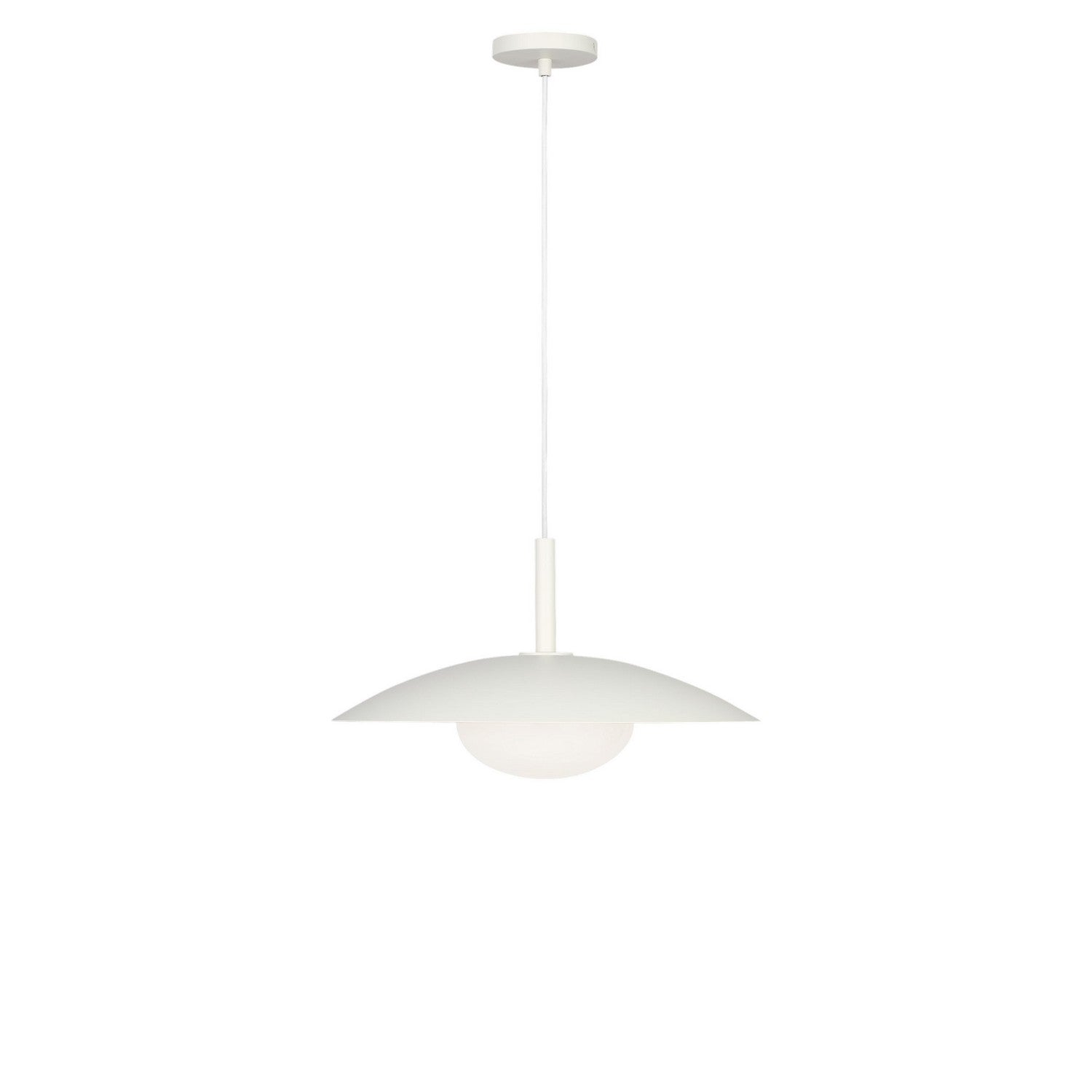 Generation Lighting - GLP2041MWT - One Light Pendant - Mont - Matte White
