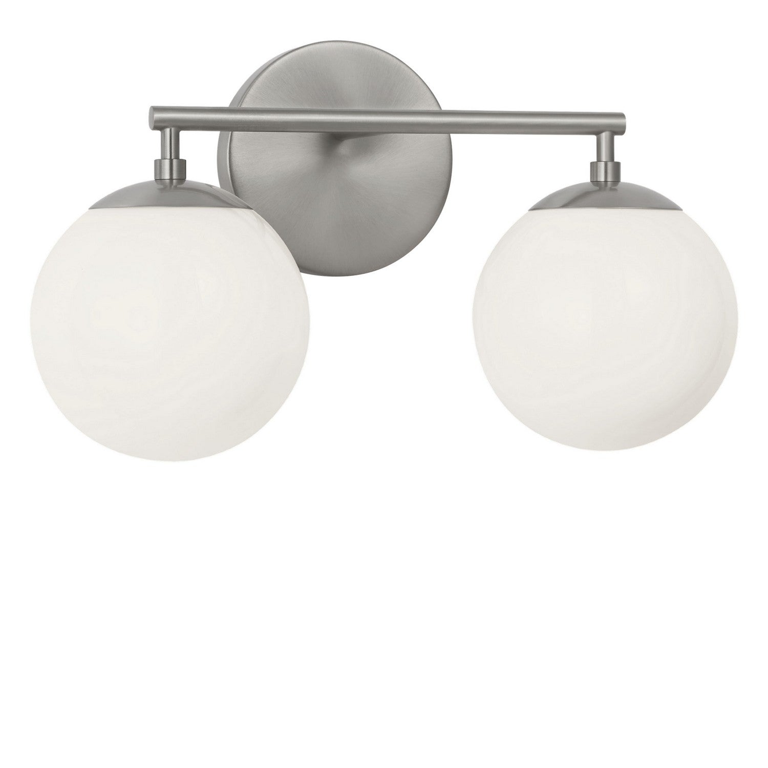 Generation Lighting - GLV1842BN - Two Light Vanity - Nube - Brushed Nickel