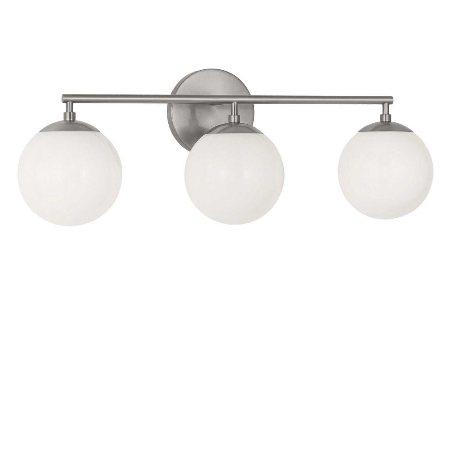 Generation Lighting - GLV1853BNE - Three Light Vanity - Nube - Brushed Nickel