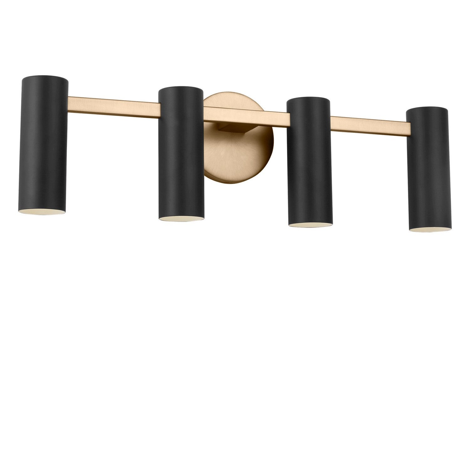 Generation Lighting - GLV2084SBE - Four Light Vanity - Zentro - Satin Brass