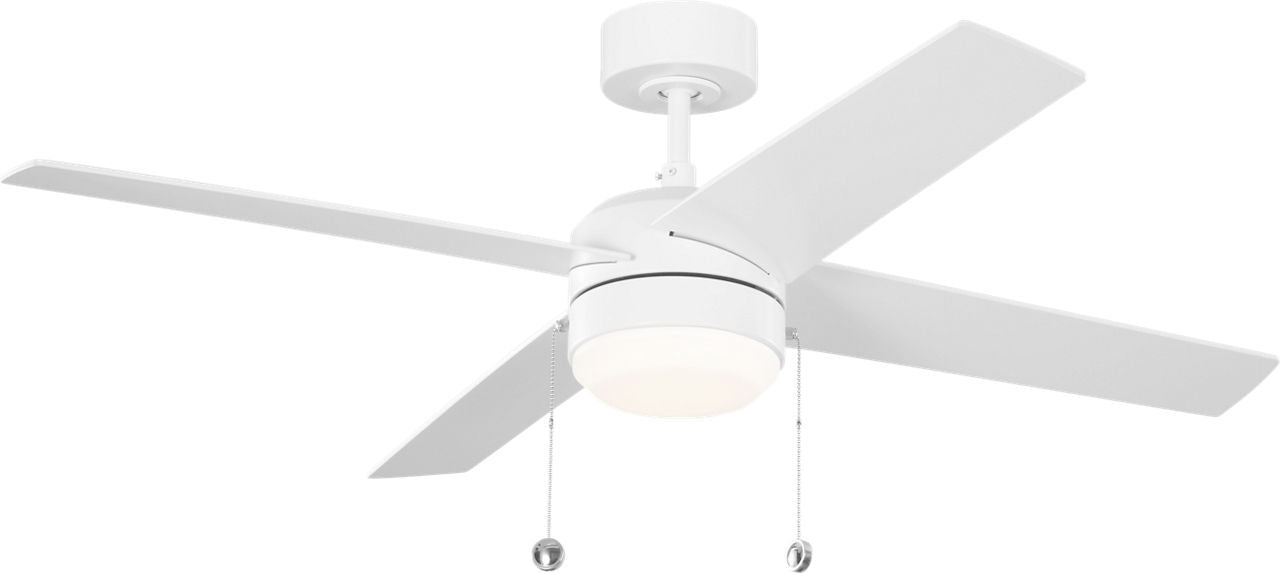 Generation Lighting - 4LNI52RZWD - 52" Ceiling Fan - Loni - Matte White