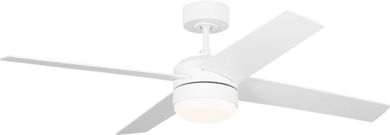 Generation Lighting - 4LNIR52RZWD - 52" Ceiling Fan - Loni - Matte White