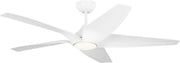 Generation Lighting - 5DLWCSM56RZWD - 56" Ceiling Fan - Dellwood - Matte White