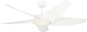 Generation Lighting - 5ARKSM52RZWD - 52" Ceiling Fan - Arkdale - Matte White