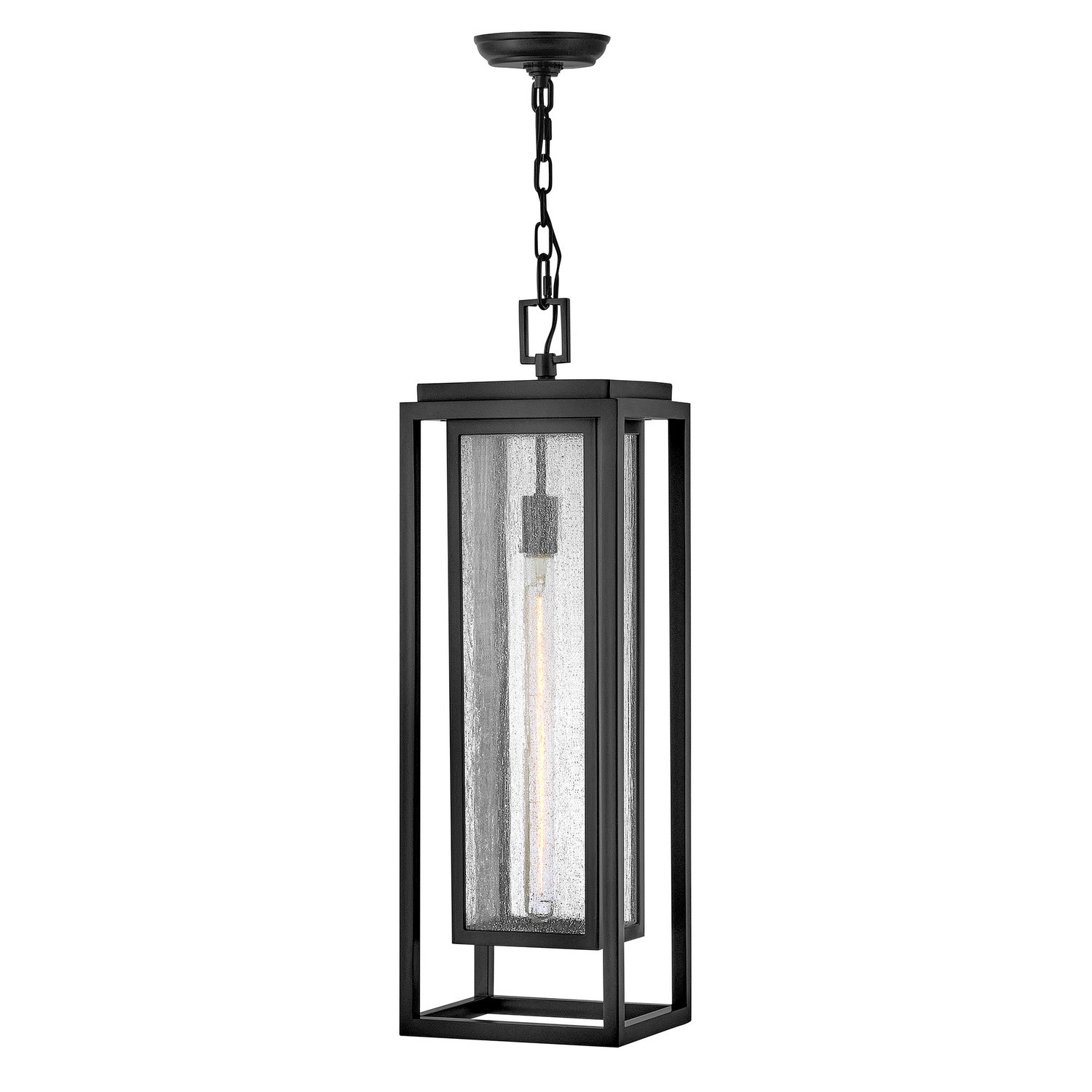 Hinkley - 1006BK - LED Hanging Lantern - Republic - Black