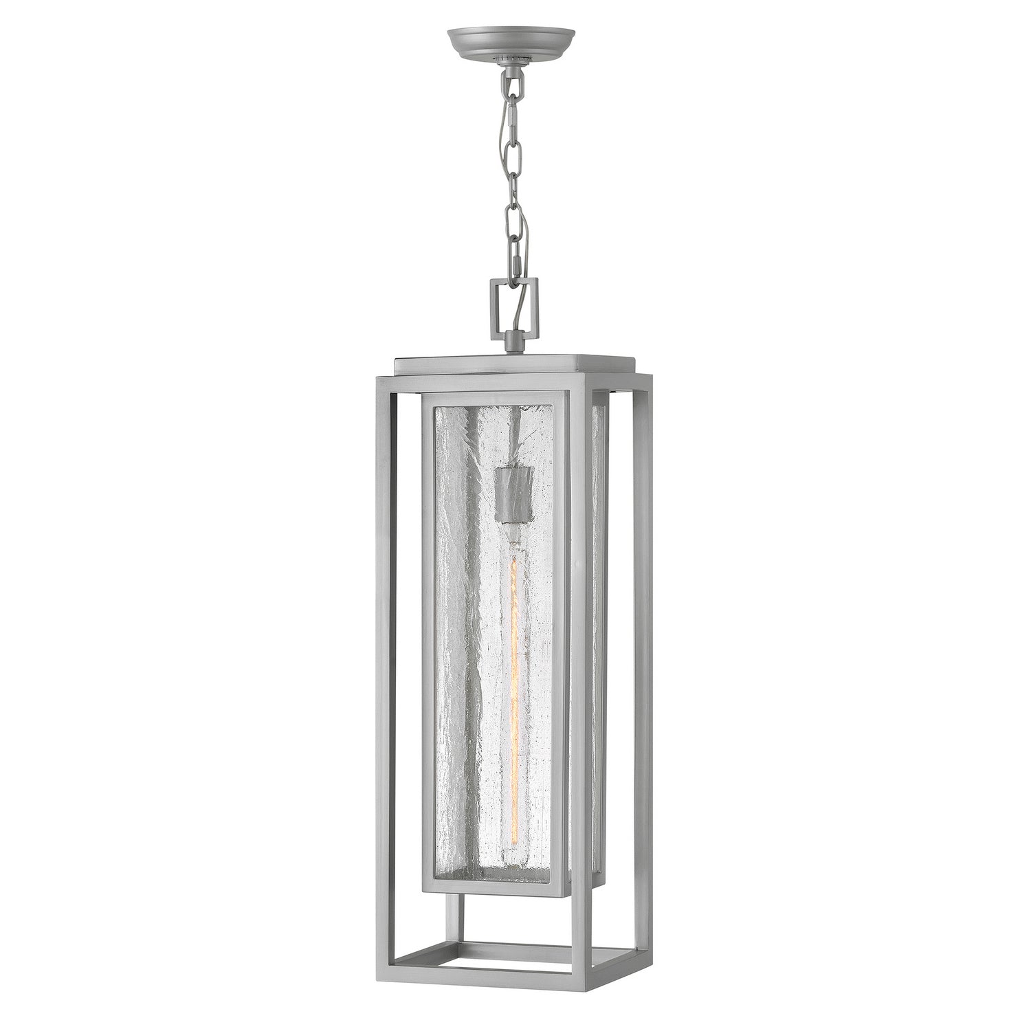 Hinkley - 1006SI - LED Hanging Lantern - Republic - Satin Nickel