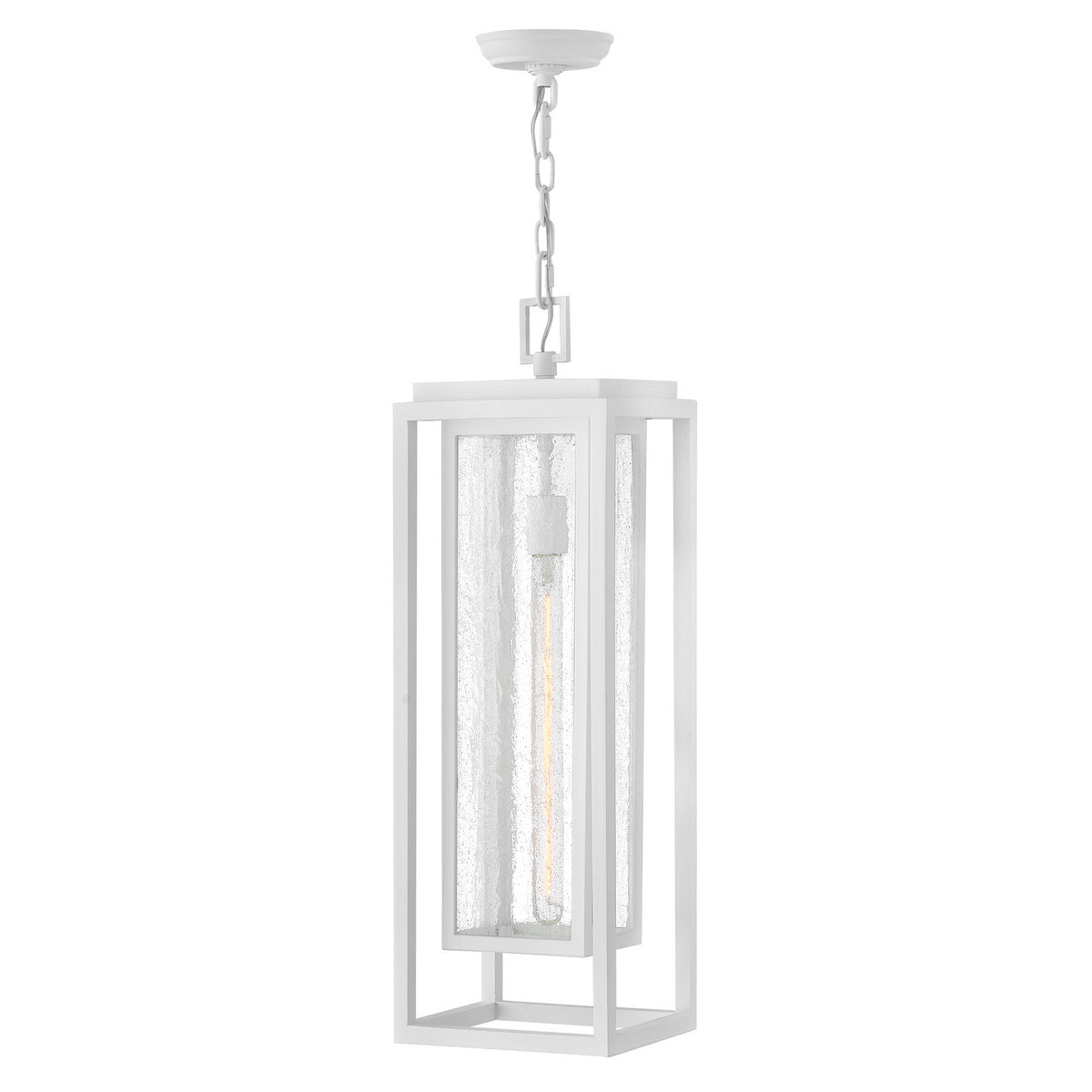 Hinkley - 1006TW - LED Hanging Lantern - Republic - Textured White