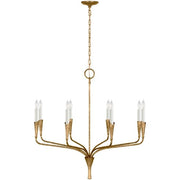 Visual Comfort Signature - CHC 5502GI - LED Chandelier - Aiden - Gilded Iron