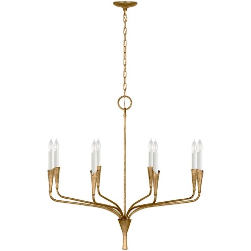 Visual Comfort Signature - CHC 5502GI - LED Chandelier - Aiden - Gilded Iron