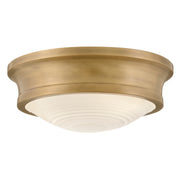 Hinkley - 45123HB - LED Flush Mount - Ellis - Heritage Brass