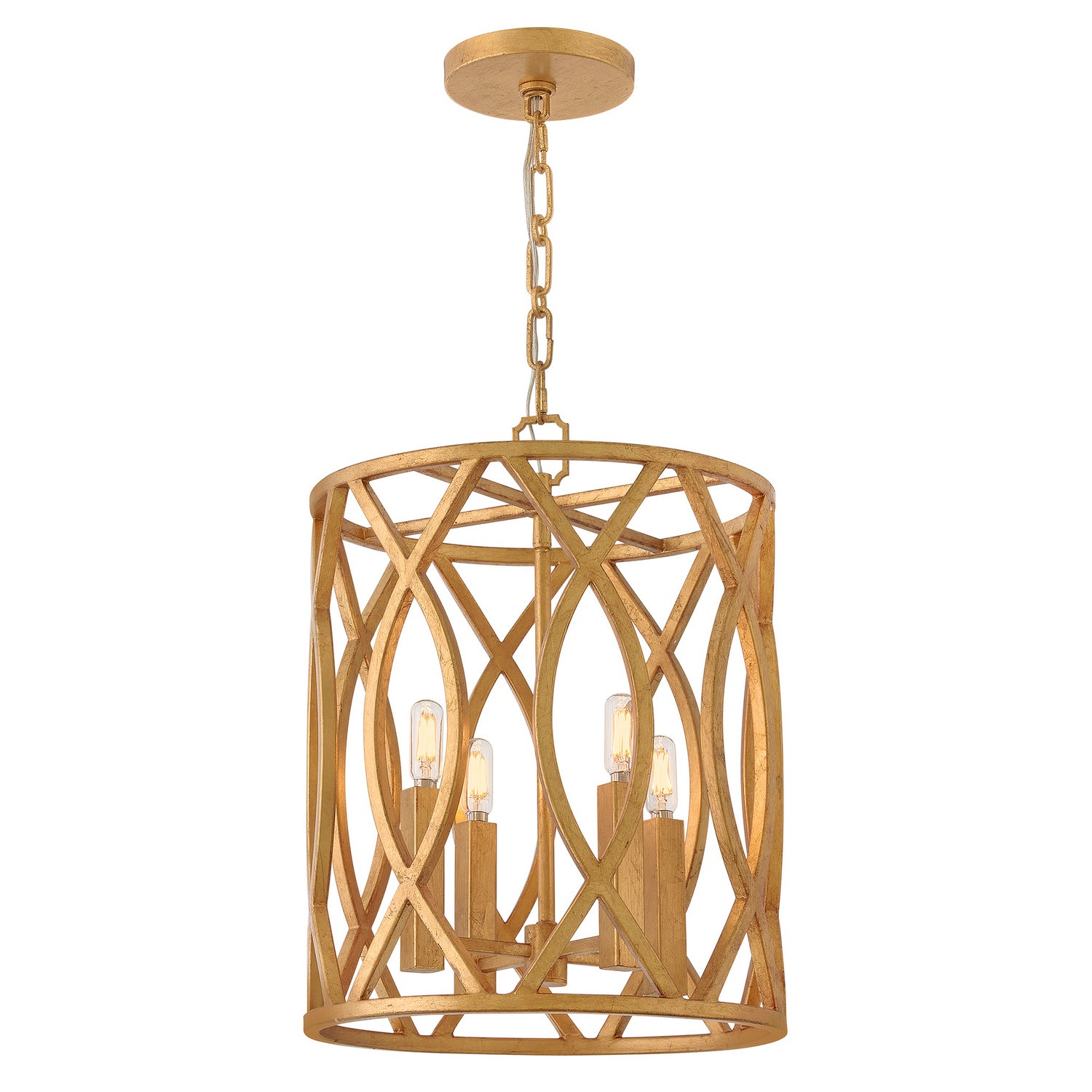 Hinkley - 45787DA - LED Pendant - Leona - Distressed Brass