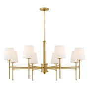 Hinkley - 46956LCB - LED Chandelier - Saunders - Lacquered Brass