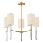 Hinkley - 47615LCB - LED Chandelier - Anika - Lacquered Brass
