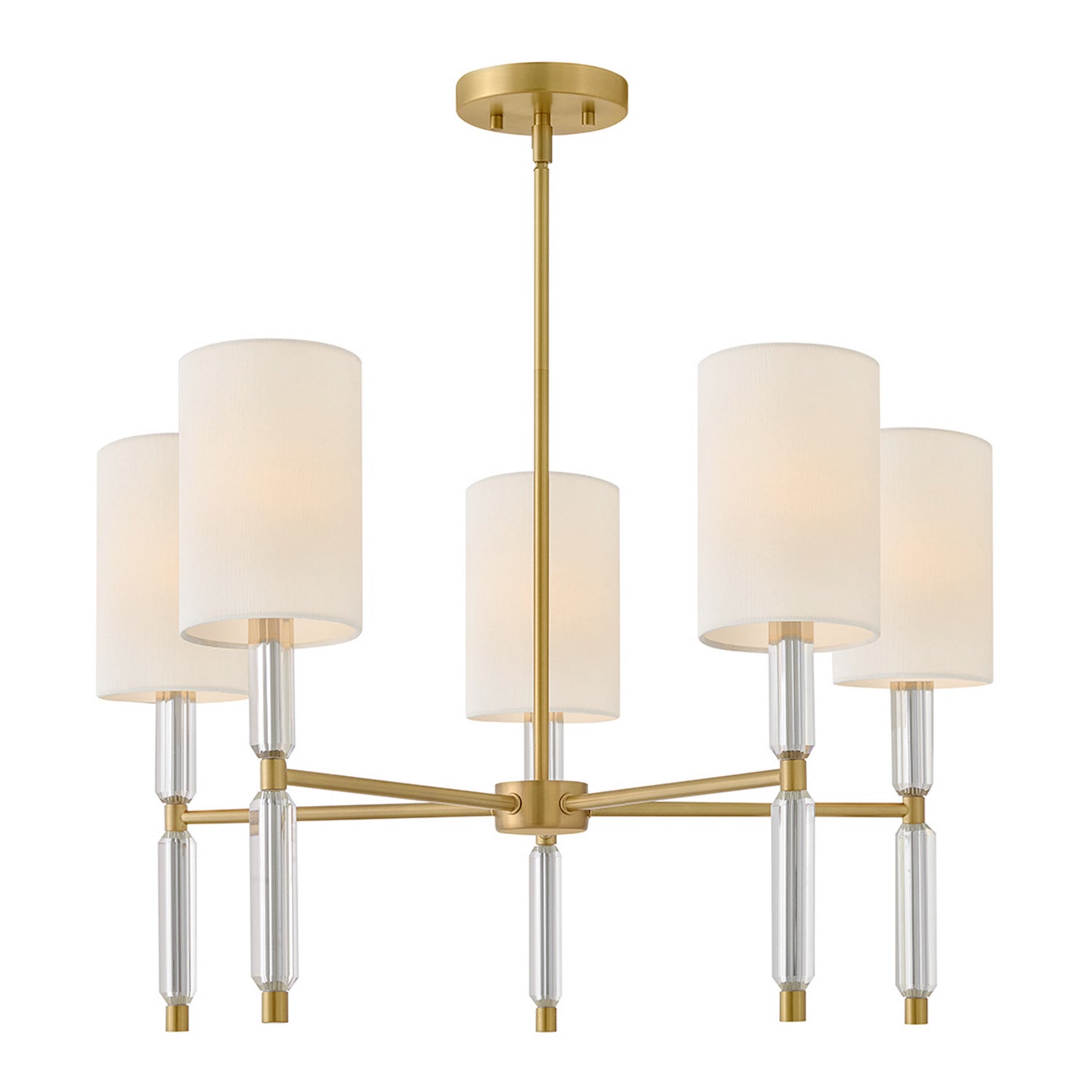Hinkley - 47615LCB - LED Chandelier - Anika - Lacquered Brass