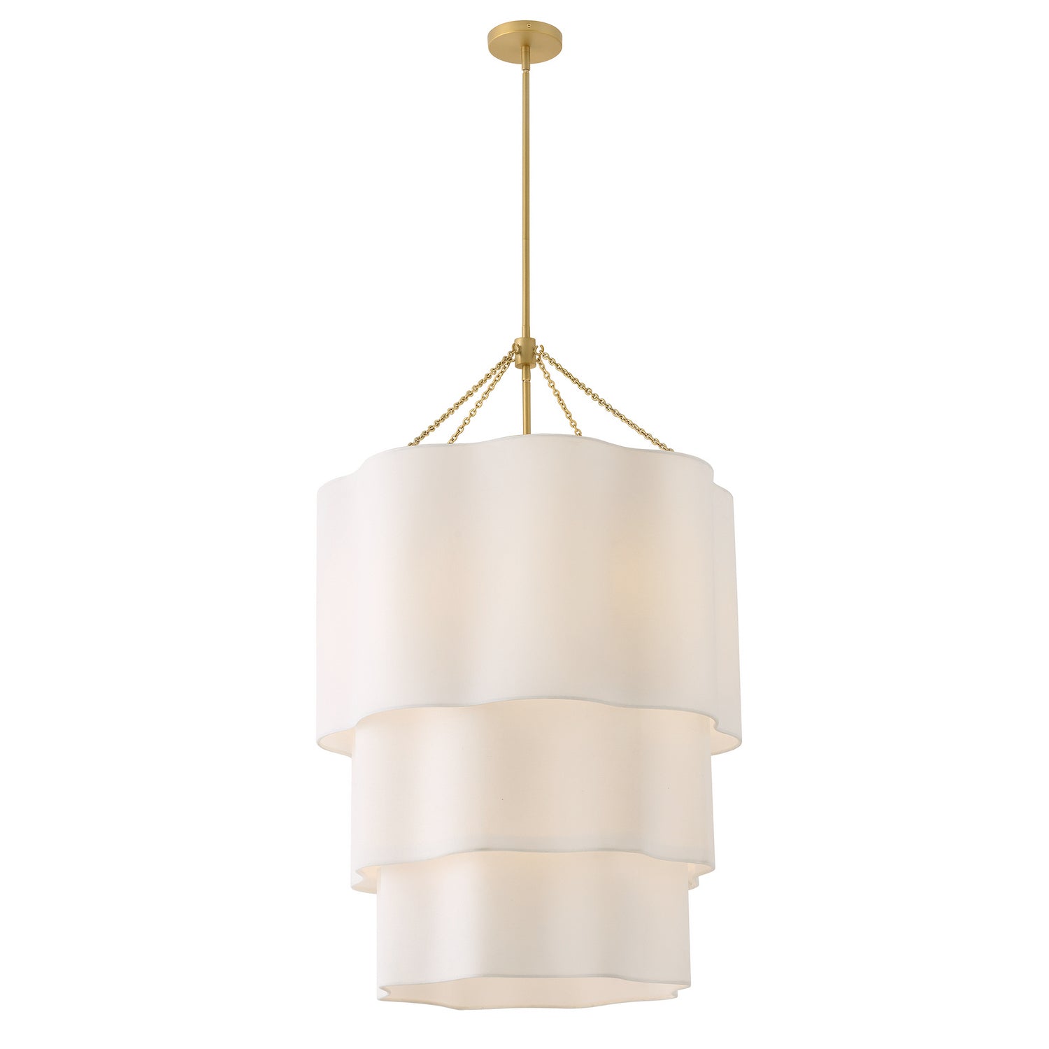 Hinkley - 47736LCB - LED Chandelier - Gwen - Lacquered Brass