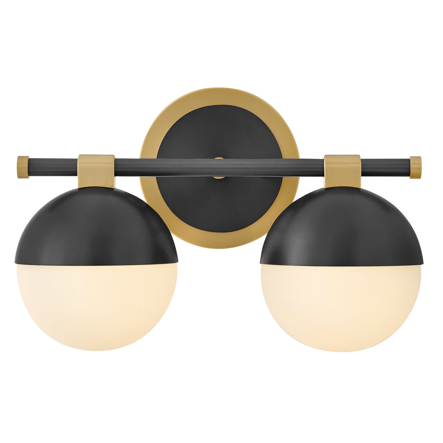 Hinkley - 54562LCB-BK - LED Vanity - Bowie - Lacquered Brass