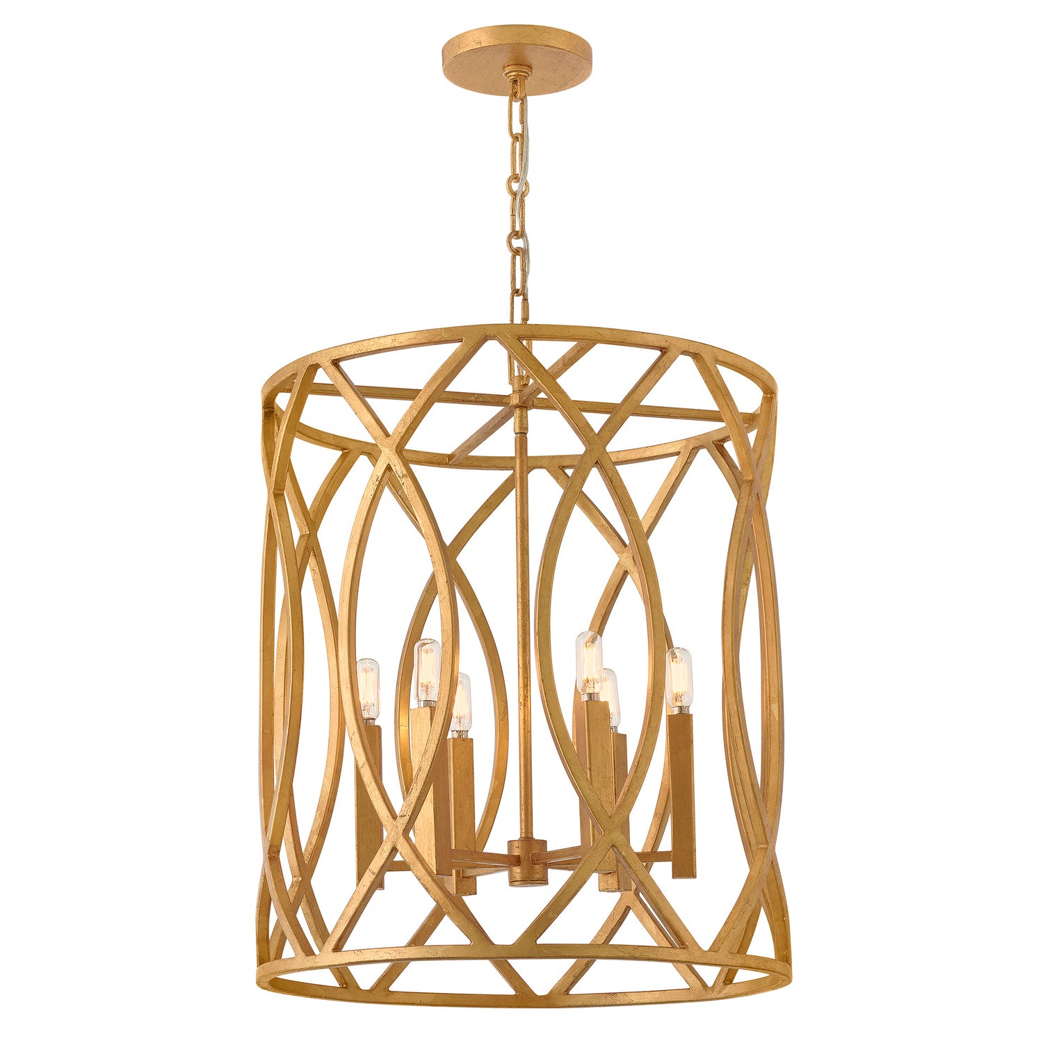 Hinkley - 45789DA - LED Pendant - Leona - Distressed Brass