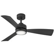 Hinkley - 905744FMB-LWD - 44" Smart Fan - Iver - Matte Black
