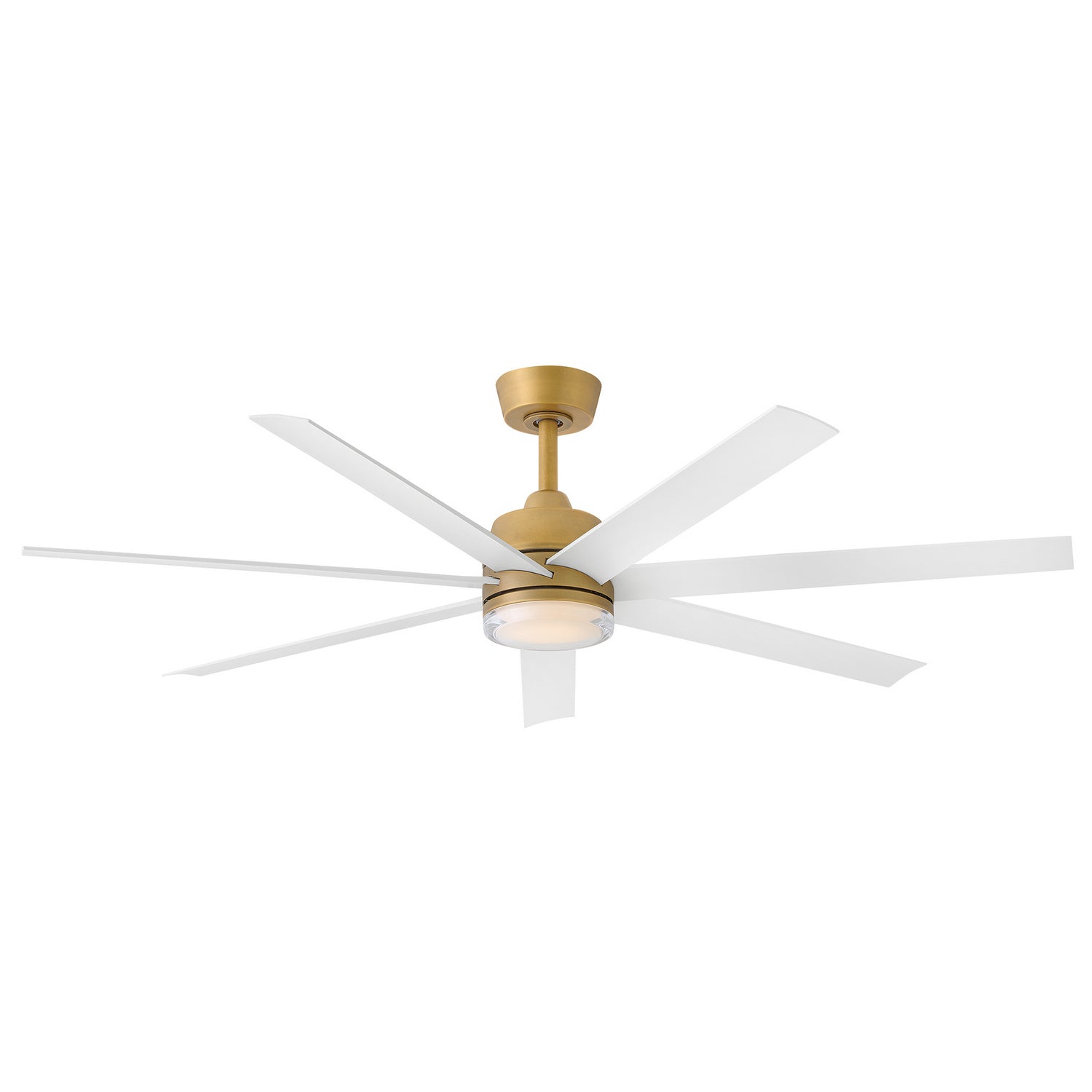 Hinkley - 910656FHB-LDD - 56" Smart Fan - Current - Heritage Brass