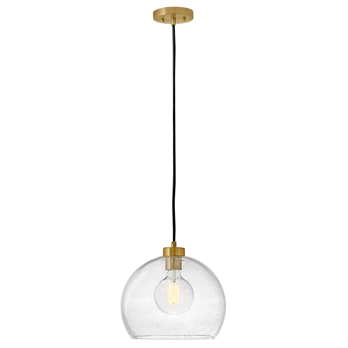 Lark - 83018LCB - LED Pendant - Rumi - Lacquered Brass