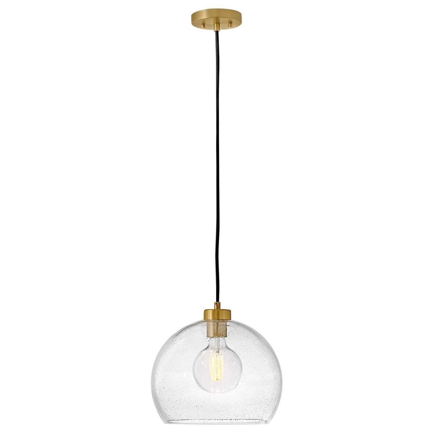 Lark - 83018LCB - LED Pendant - Rumi - Lacquered Brass