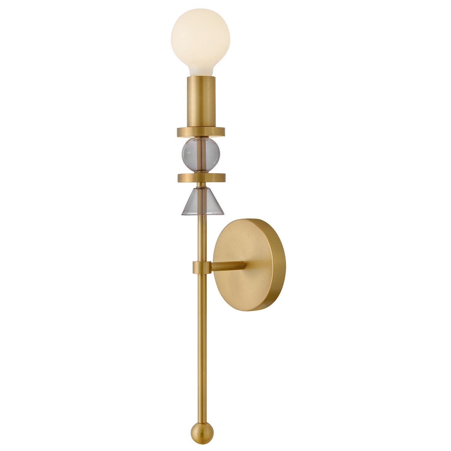 Lark - 83040LCB - LED Wall Sconce - Prim - Lacquered Brass