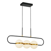 Alora - LP302003MBBG-UNV - LED Linear Pendant - Tagliato - Matte Black/Brushed Gold