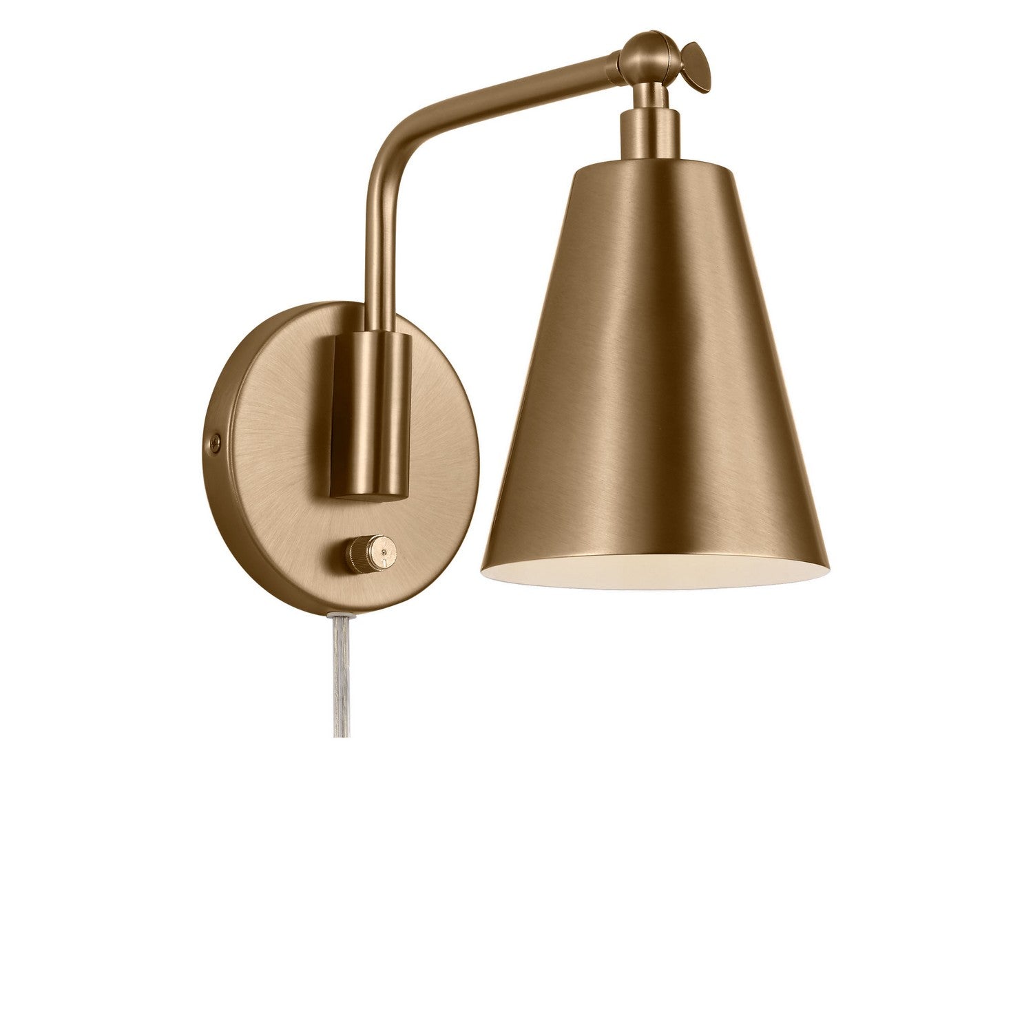 Generation Lighting - GLW2001SB - One Light Wall Sconce - Drae - Satin Brass