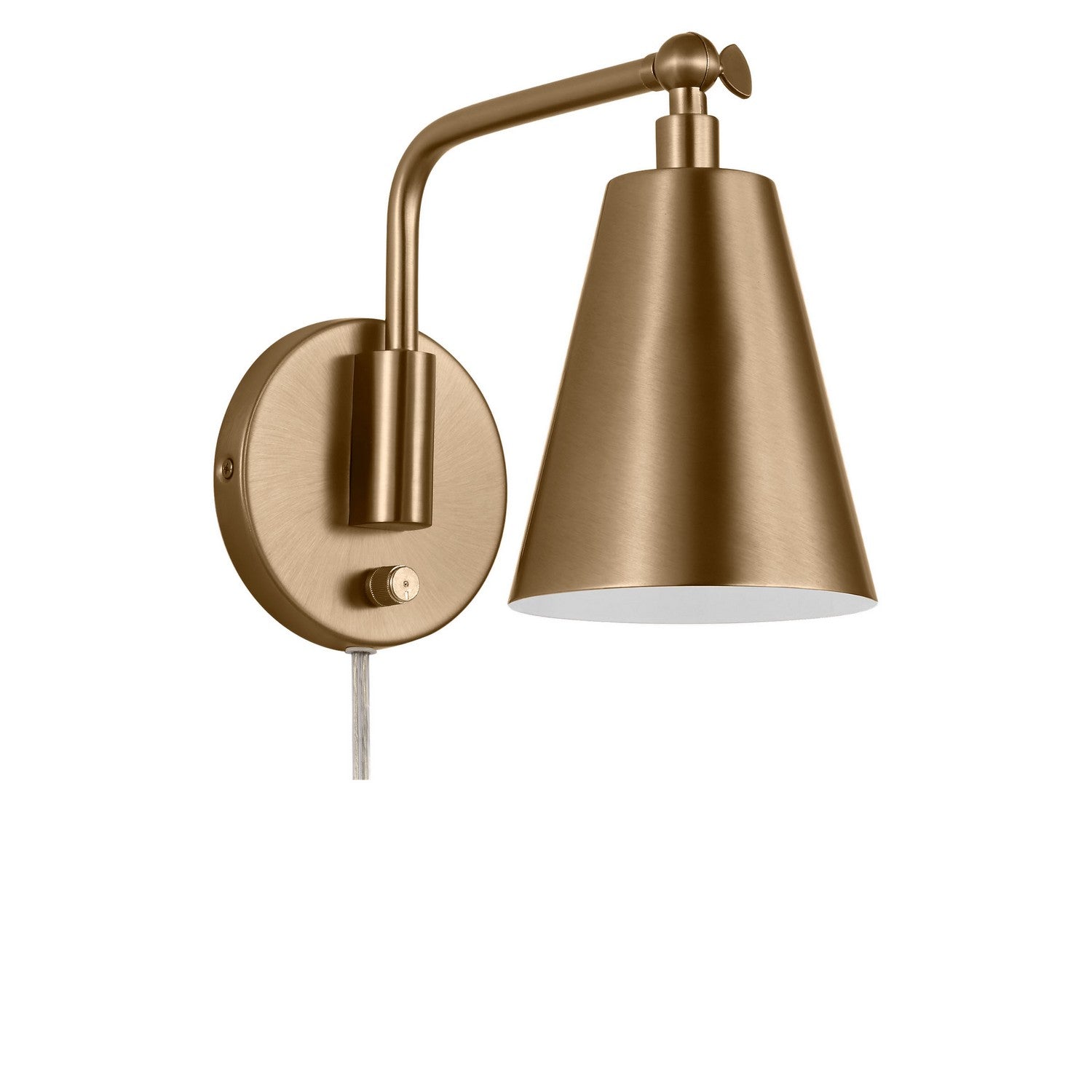 Generation Lighting - GLW2001SBE - One Light Wall Sconce - Drae - Satin Brass