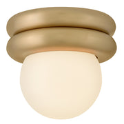 Lark - 83291LCB - LED Convertible Flush Mount - Noa - Lacquered Brass