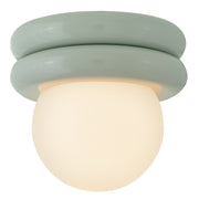 Lark - 83291SF - LED Convertible Flush Mount - Noa - Seafoam