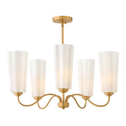 Lark - 83715DA - LED Chandelier - Honey - Distressed Brass
