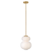 Lark - 84257LCB - LED Pendant - Nadia - Lacquered Brass