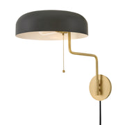 Lark - 84480LCB-BK - LED Wall Sconce - Ledger - Lacquered Brass