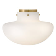 Lark - 84491LCB - LED Semi-Flush Mount - Molly - Lacquered Brass